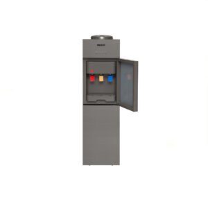 Flare 3 Taps Grey Glass Door Water Dispenser